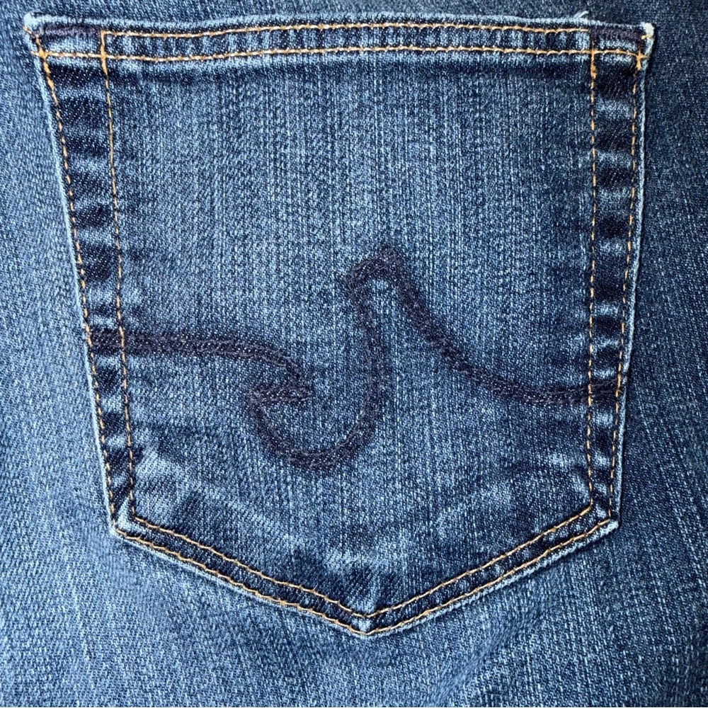 AG Adriano Goldschmied Prima Mid Rise Cigarette Jeans 27 Made USA - Picture 4 of 8